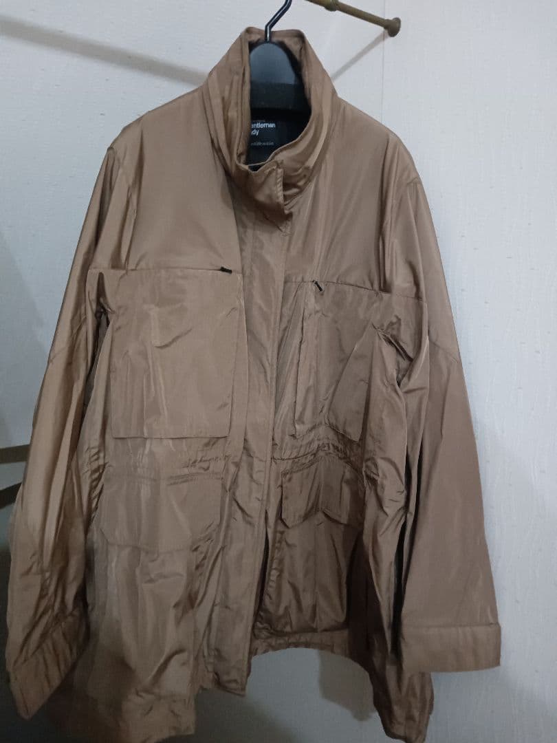 Chaos プリズムライトブルゾン ブラウン