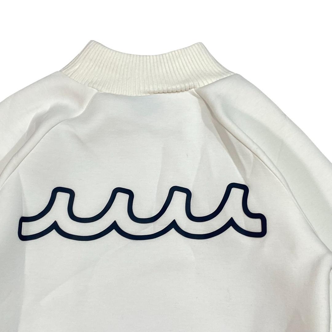 MUTA ムータ マリン ダンボールニット モックネック シャツ F ホワイト