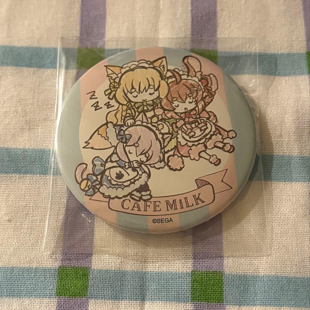 maimai 缶バッジ　CAFE MILK