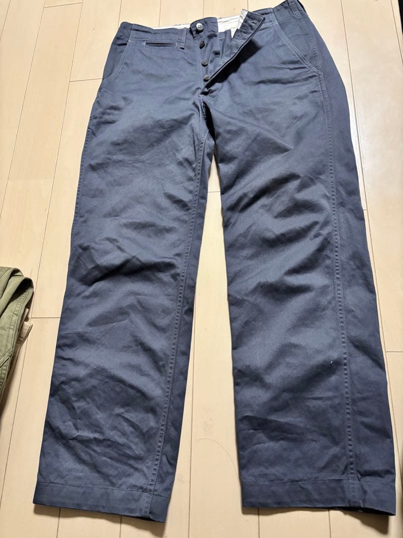 WAREHOUSE チノパン【DUCK DIGGER】 31サイズ　ブルーグレー