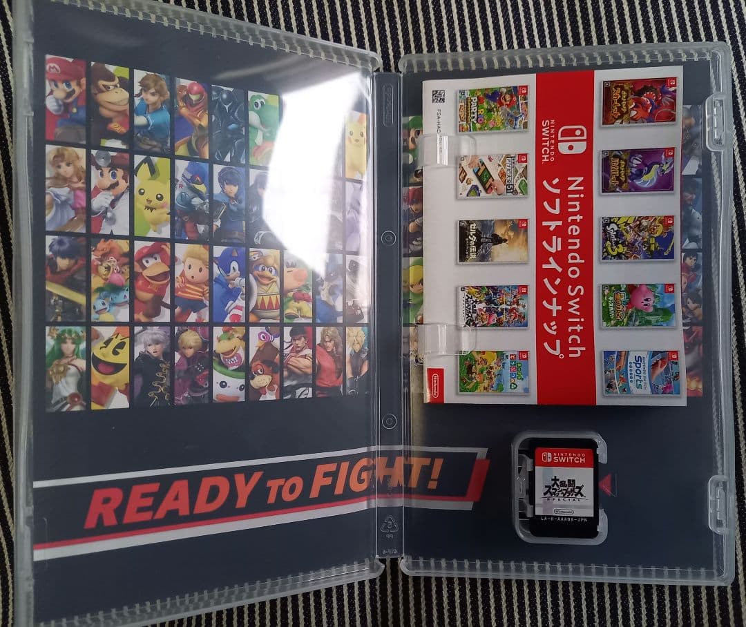 Switchソフト　大乱闘スマッシュブラザーズ、マリオカート8デラックスのセット