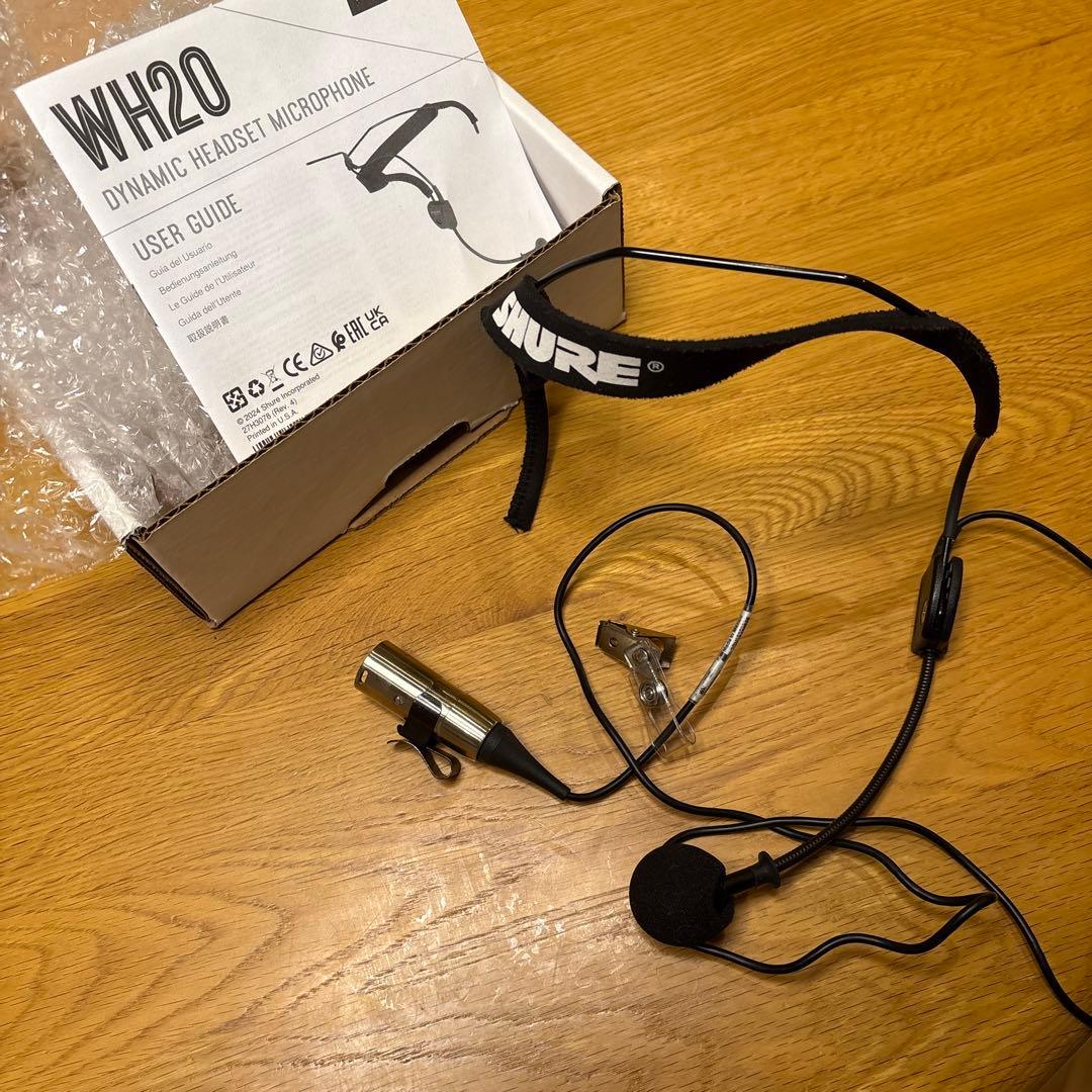 SHURE (シュア) WH20XLR ヘッドセット