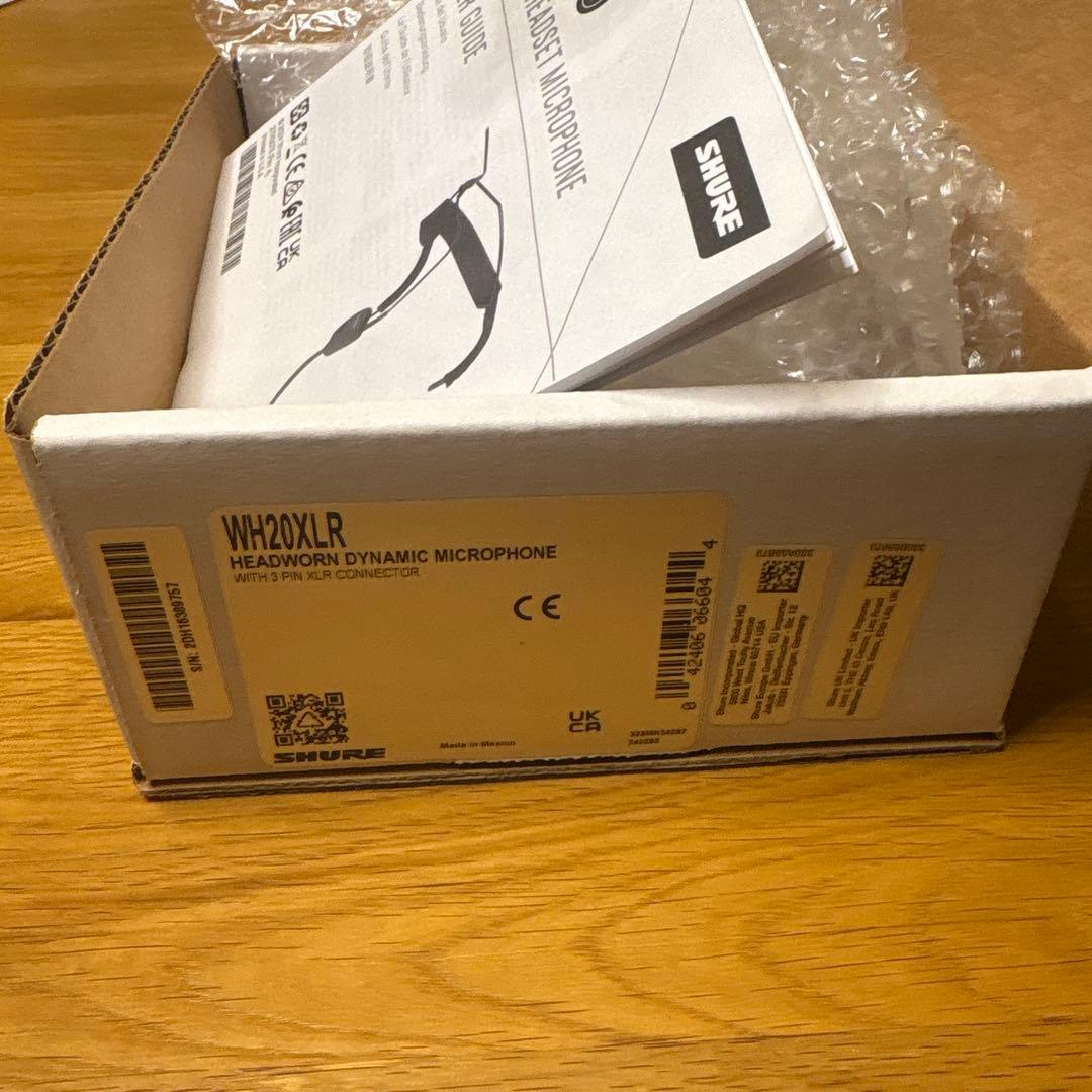SHURE (シュア) WH20XLR ヘッドセット