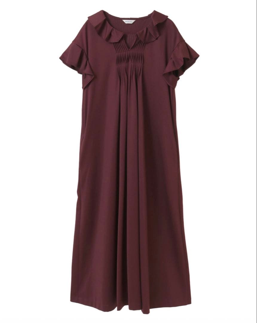 インゲボルグ　カットソーワンピース　ボルドー　アリスグレー様