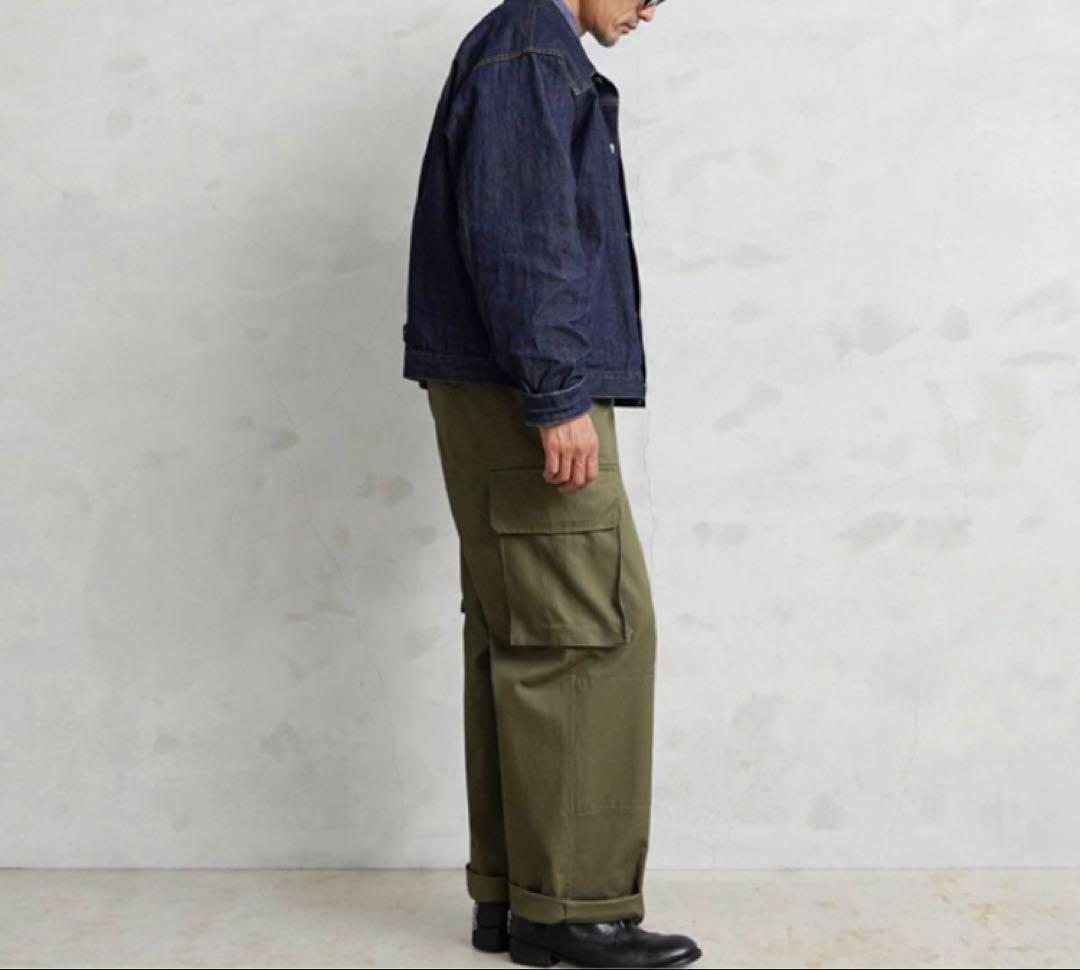 フランス軍M-47カーゴパンツ後期型HBT WA