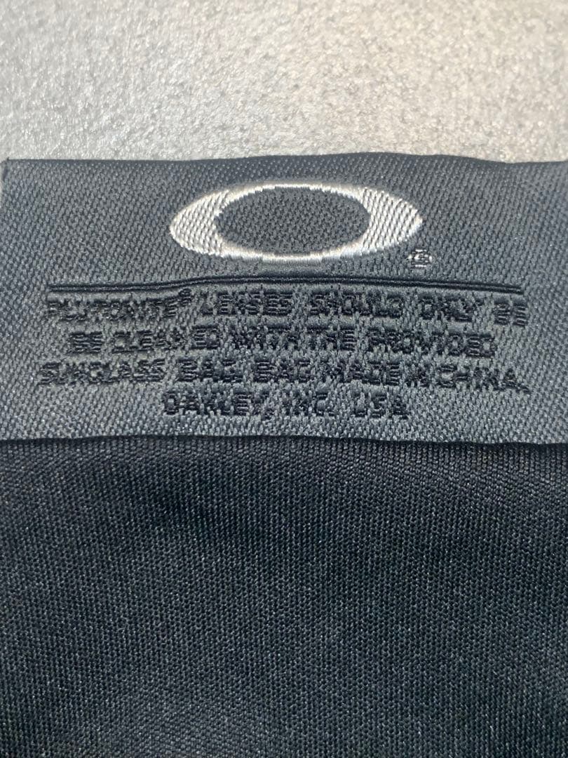 Oakley ブラックサングラス ケース付き made in USA
