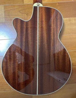 初心者も、エレキ奏者も弾きやすい薄胴エレアコ、タカミネTSP138C TB