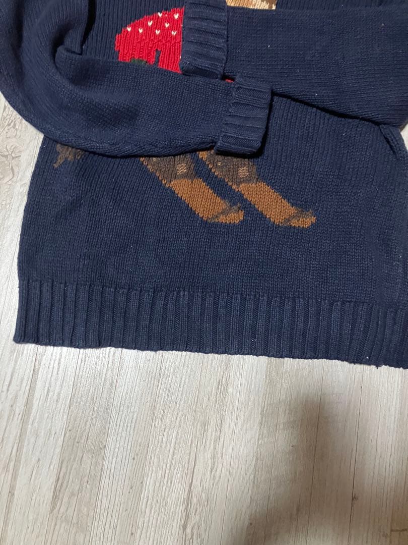 ポロ　バイ　ラルフローレン　ポロベア　ニット　セーター　サイズ　M