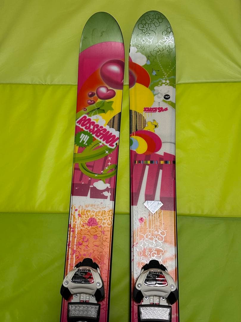 ロシニョール　Scratch マーカー　パウダー　フリースキー　174cm