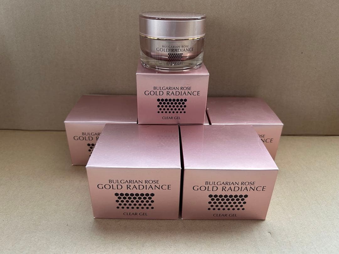 定価75600円　金箔　新品未使用　GL ラディアンスクリアゴールドジェル×6