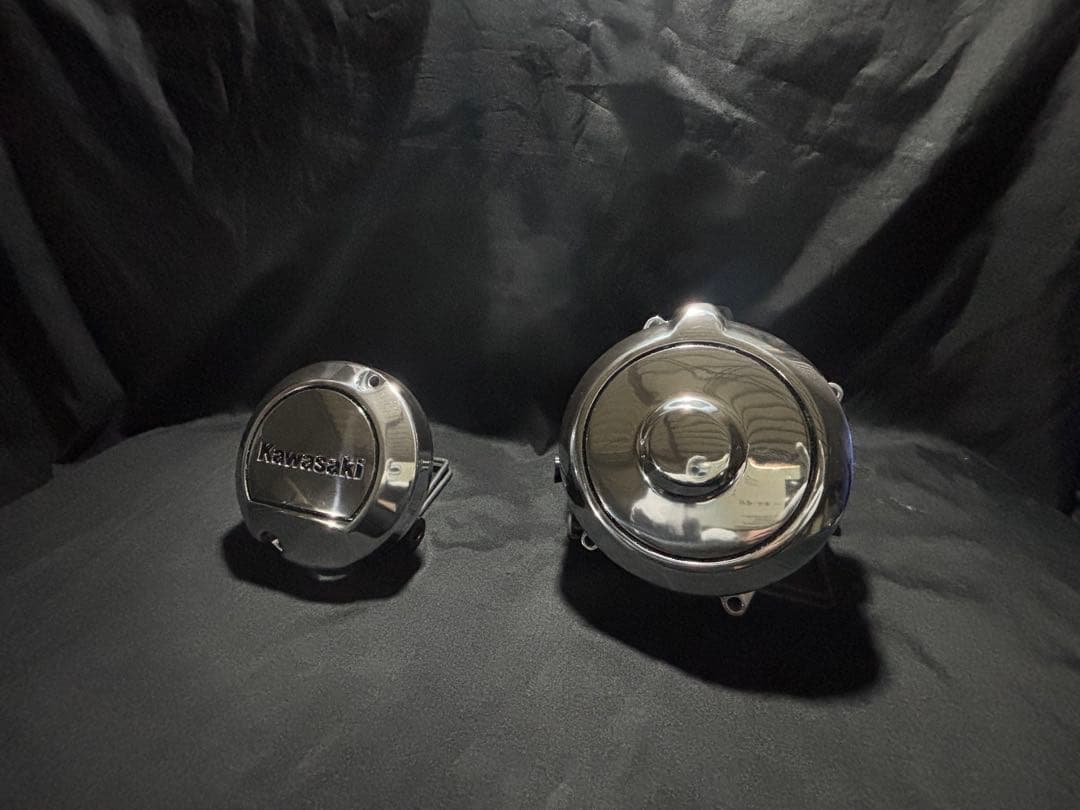 バフ工房 ゼファー400/ゼファーχ ポイントカバー&ジェネレーターカバー