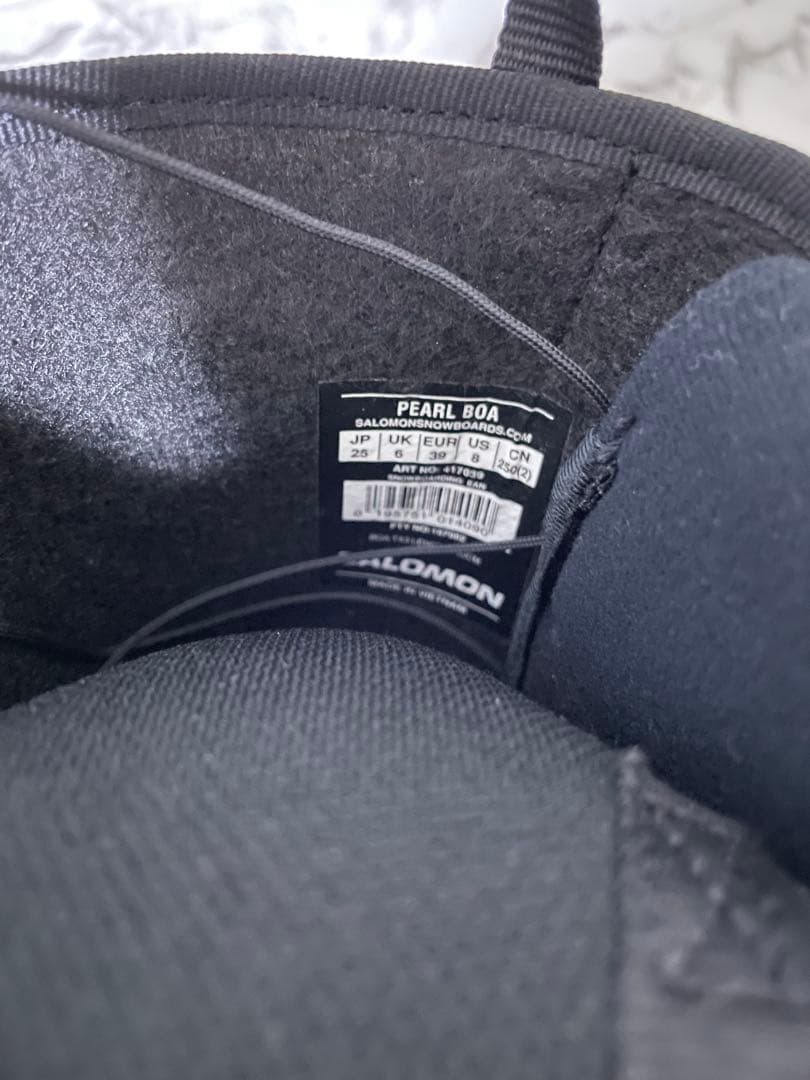 SALOMON サロモン　スノボ　ブーツ　25.0