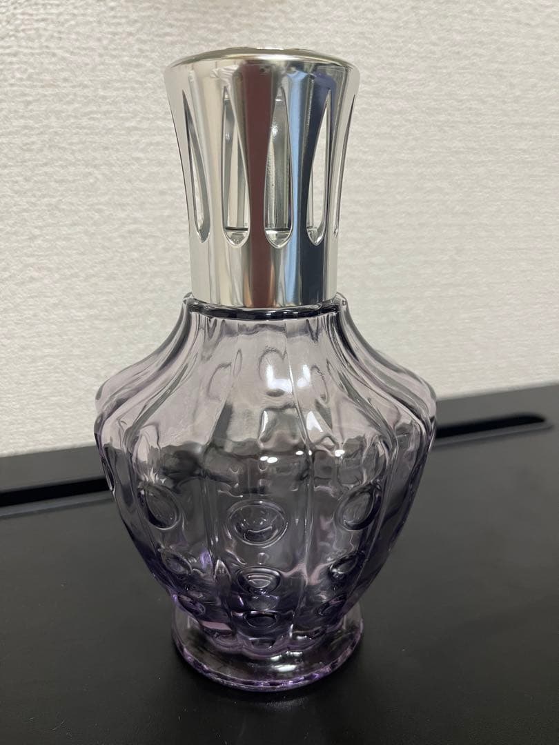 新品未使用 芯付き ランプベルジェ　クロシェット　アロマランプ　紫
