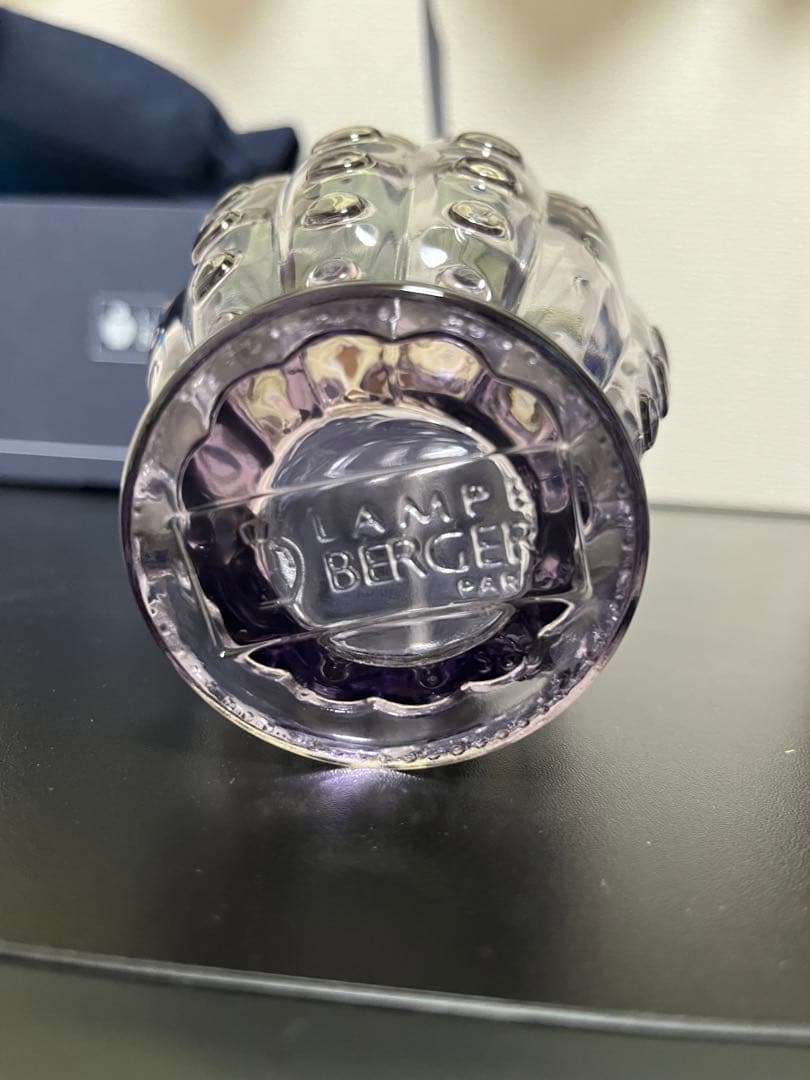 新品未使用 芯付き ランプベルジェ　クロシェット　アロマランプ　紫