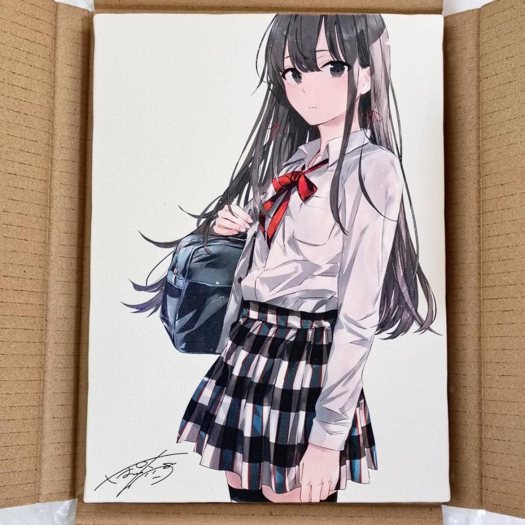 俺ガイル キャンバスアート 雪ノ下雪乃 やはり俺の青春ラブコメはまちがっている