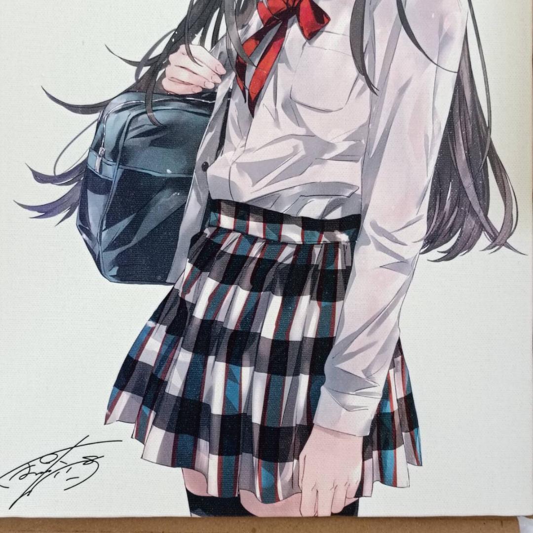 俺ガイル キャンバスアート 雪ノ下雪乃 やはり俺の青春ラブコメはまちがっている