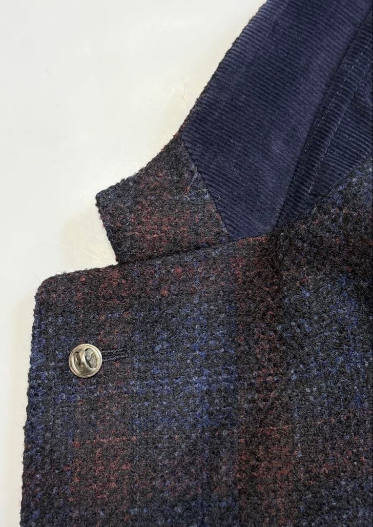 【美品】TAGLIATORE チェック柄ジャケット 46(M相当) イタリア製