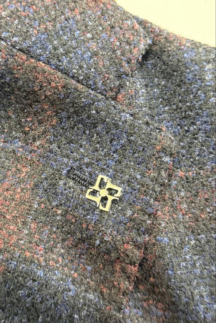 【美品】TAGLIATORE チェック柄ジャケット 46(M相当) イタリア製