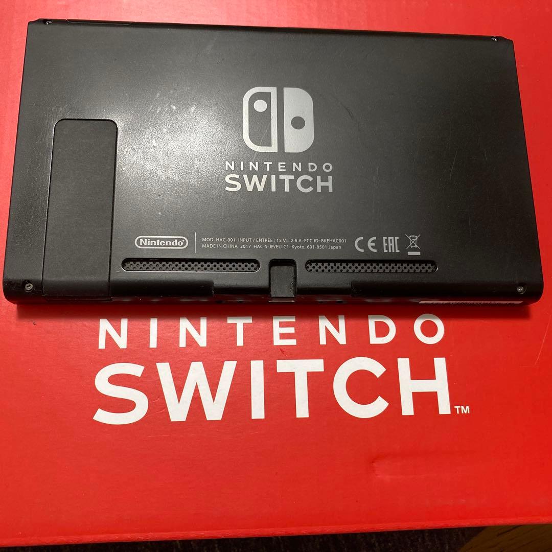 Nintendo Switch本体 難あり 各付属品そろっています。