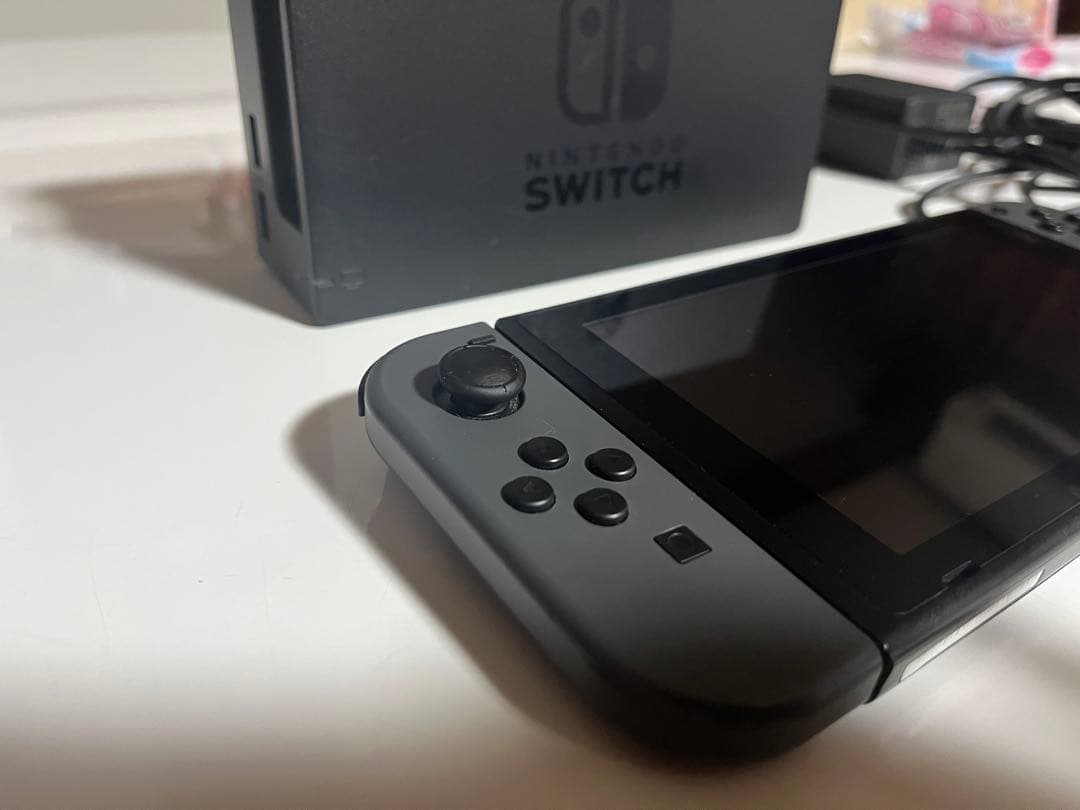 Nintendo Switch 本体 グレー ドック付き