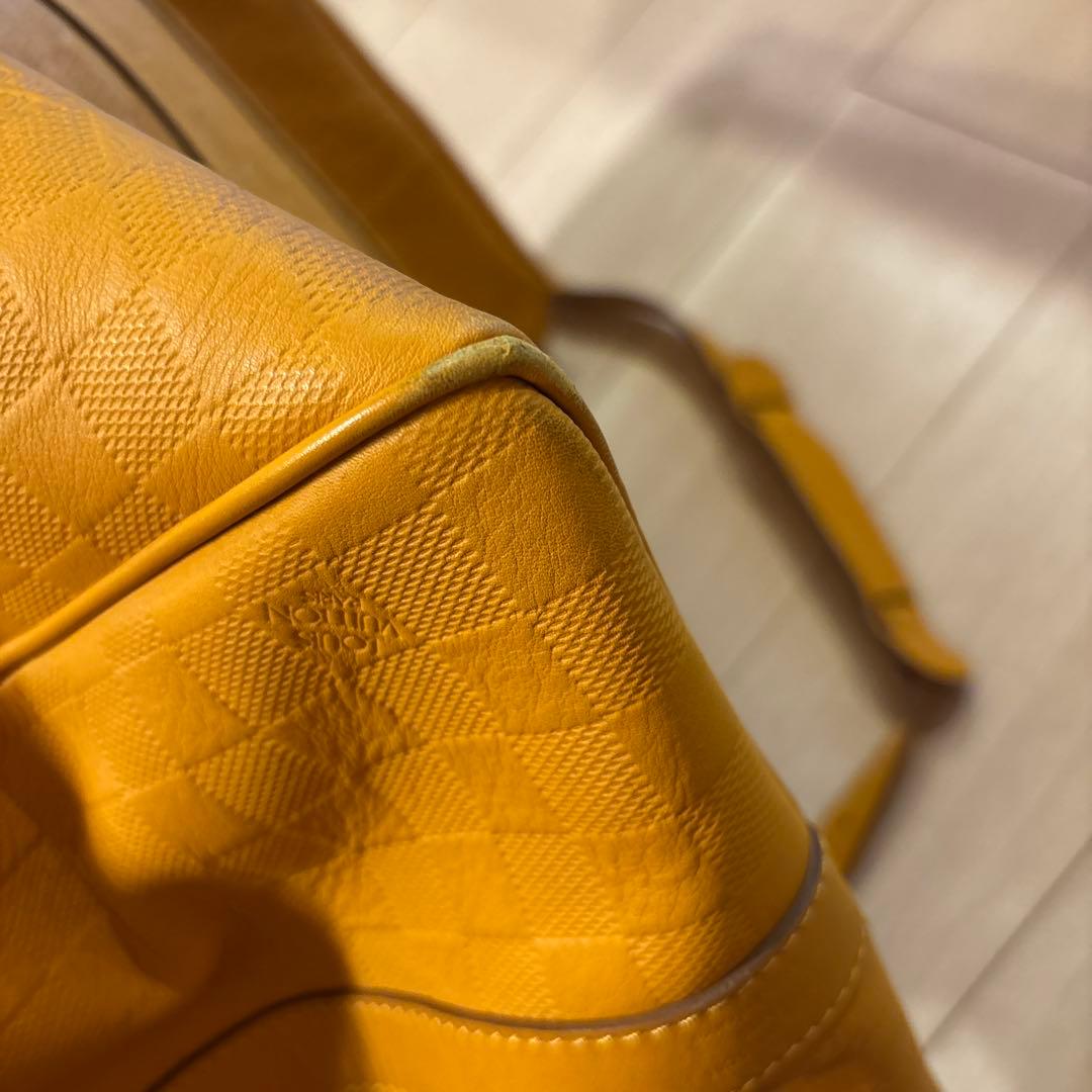 LOUIS VUITTON ダミエ・アンフィニ キーポル・バンドリエール45