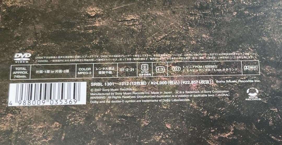 【未開封】祝40周年!　米米CLUB　DVD BOX「米盛Ⅱ」【完全生産限定盤】