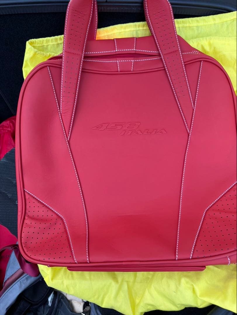 Kazuフェラーリ 458 イタリア 新車購入オーナー限定 ボストンバッグ