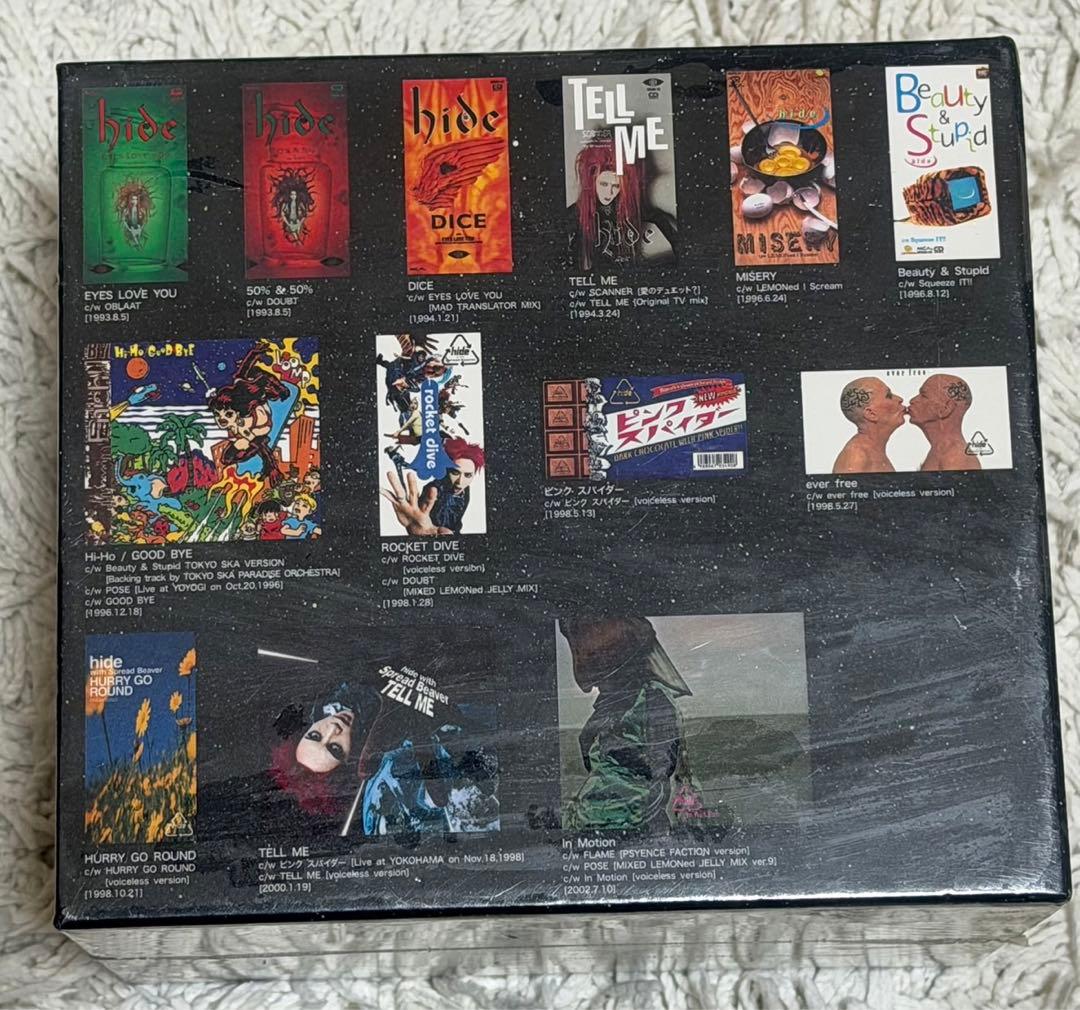 【未開封】hide PERFECT SINGLE BOX