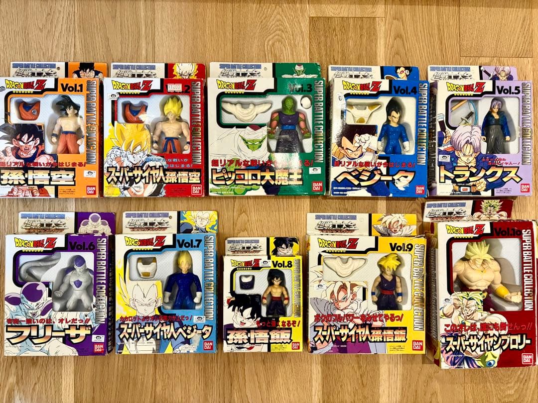 【希少品・全10種コンプセット】 ドラゴンボールZ フィギュア　超戦士大全