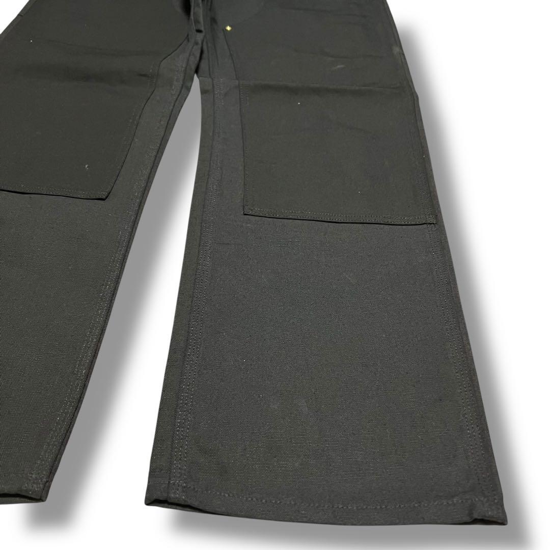 USA製carhartt デッドストック黒カーハート ダブルニーペインターパンツ