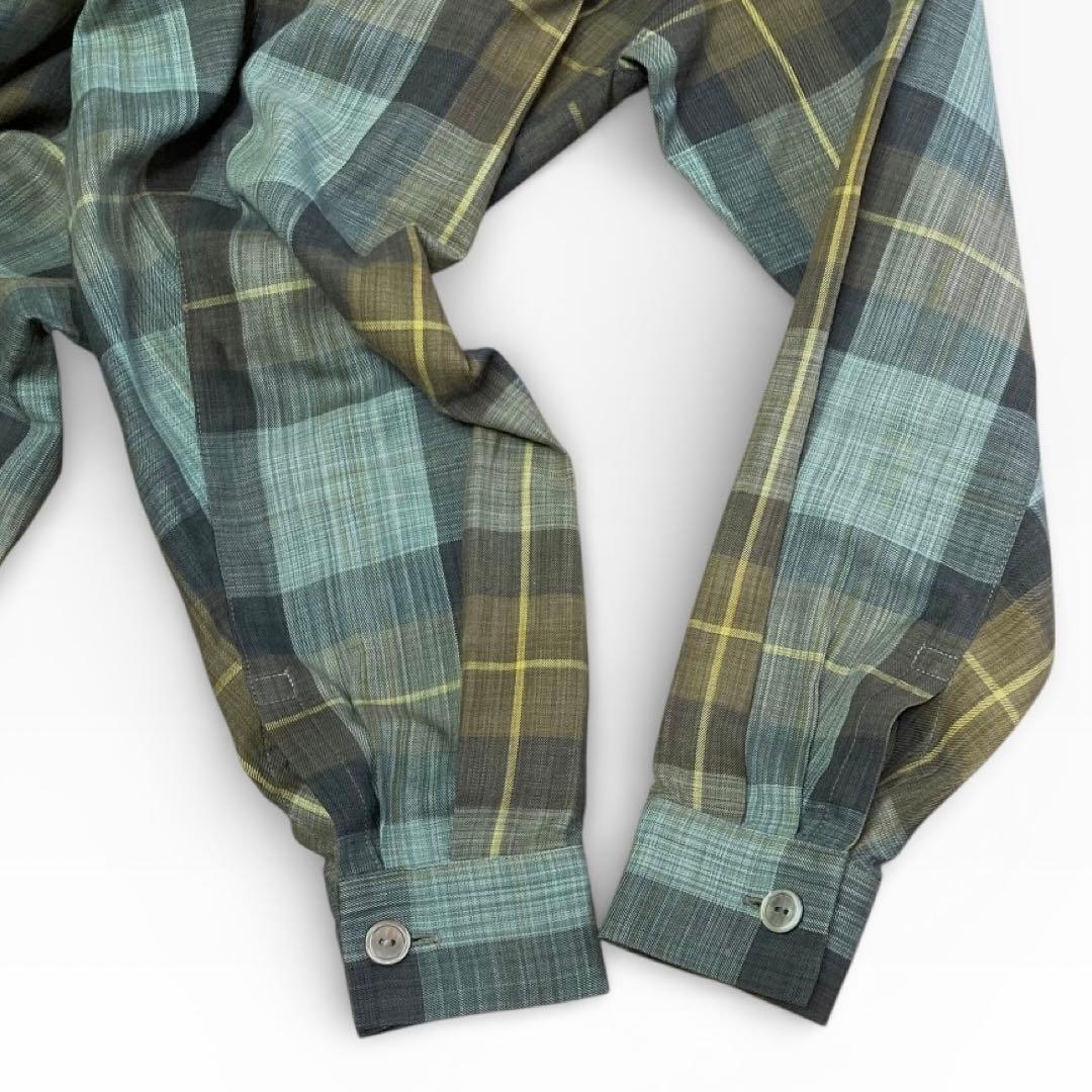 【希少＆美品】ISSEY MIYAKE チェック柄 変形 ワンピース M 筆タグ