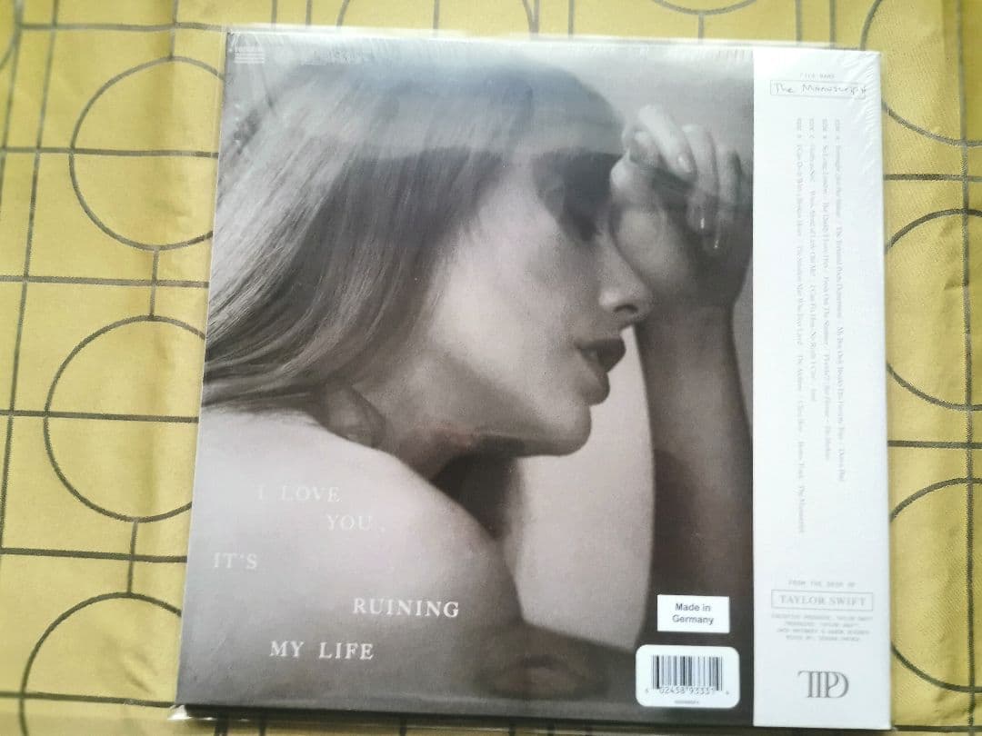 テイラー・スウィフト　ニューアルバム　ポスター輸入品　付録　ニューアルバム記念誌