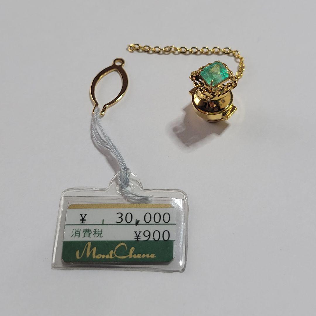 タイタック K18 刻印あり ゴールド