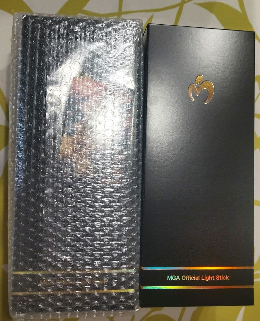 ２本セットMGA Official Light Stick＋購入特典カード
