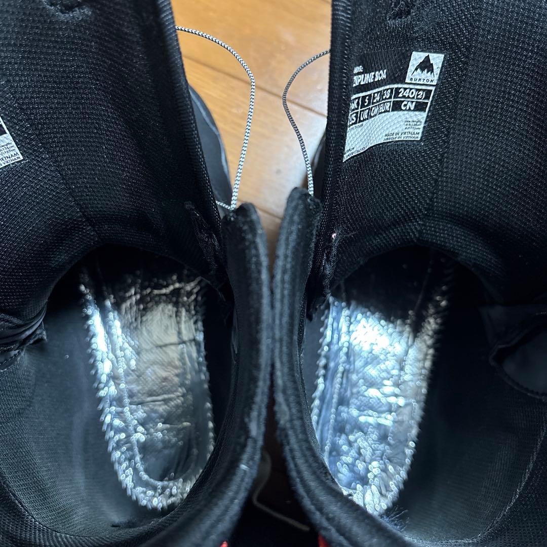 BURTON ZIPLINE スノーボードブーツ 子ども用　24センチ