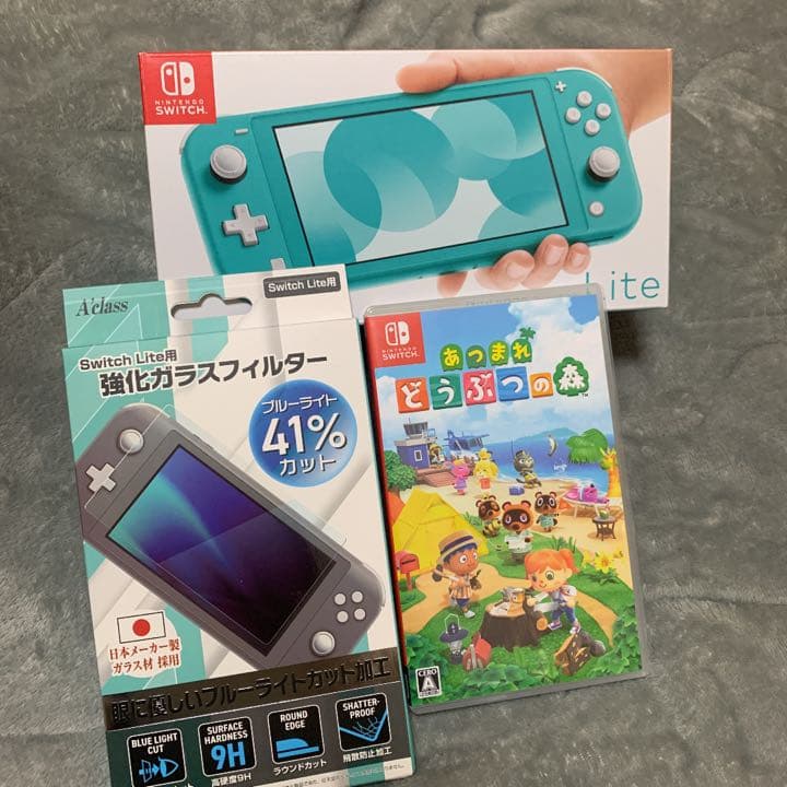 Nitendo switch Lite どうぶつの森カセット