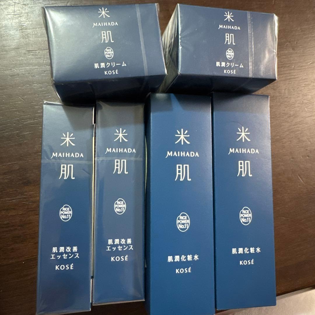 米肌　化粧水　美容液　クリーム