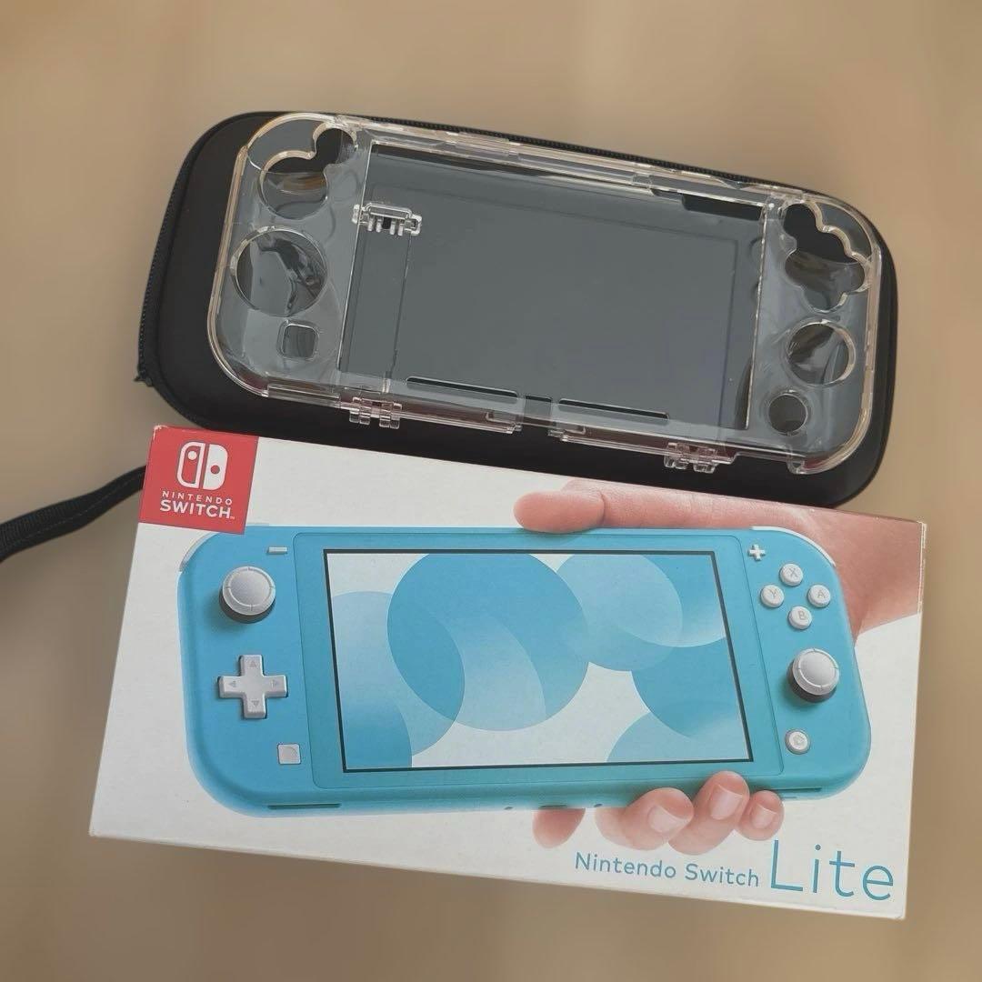 Switchlite ターコイズ　ケースおまけ付き
