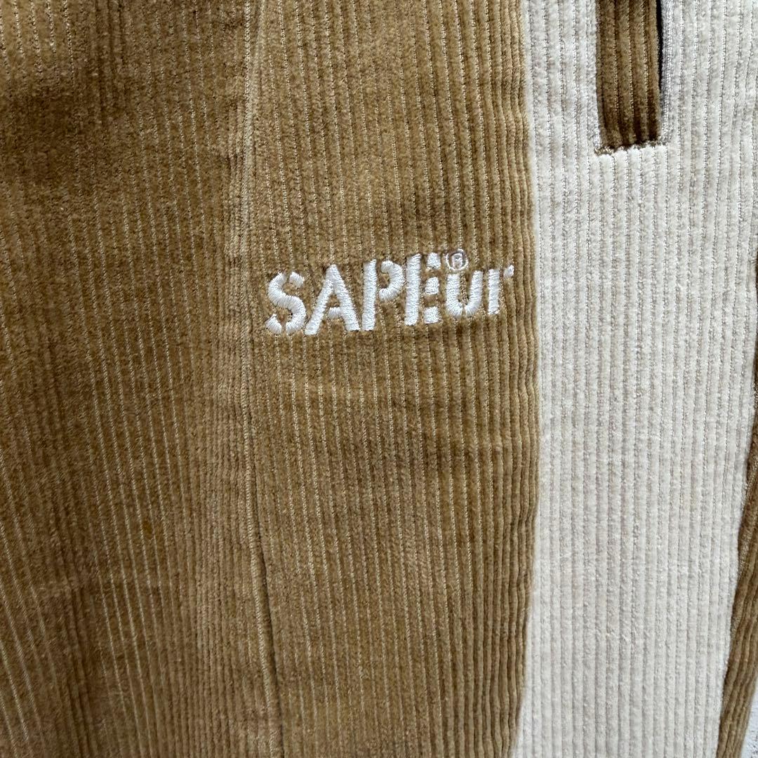SAPEur CORDUROY PANTS コーデュロイ パンツ ベージュXL