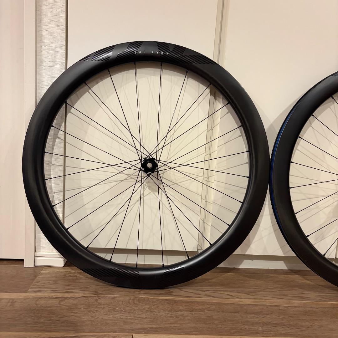 RYET ディスクブレーキ用 700C カーボンホイール　50mmハイト