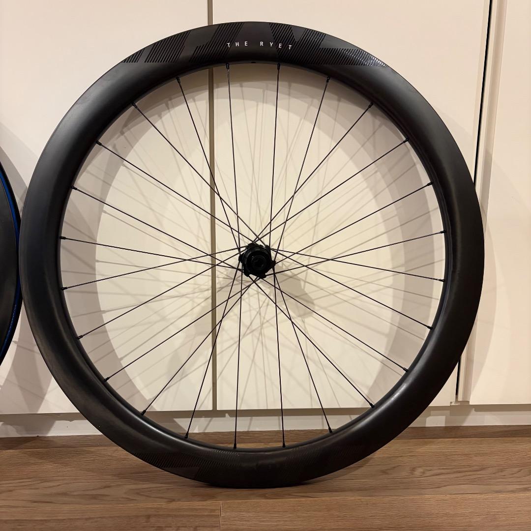 RYET ディスクブレーキ用 700C カーボンホイール　50mmハイト