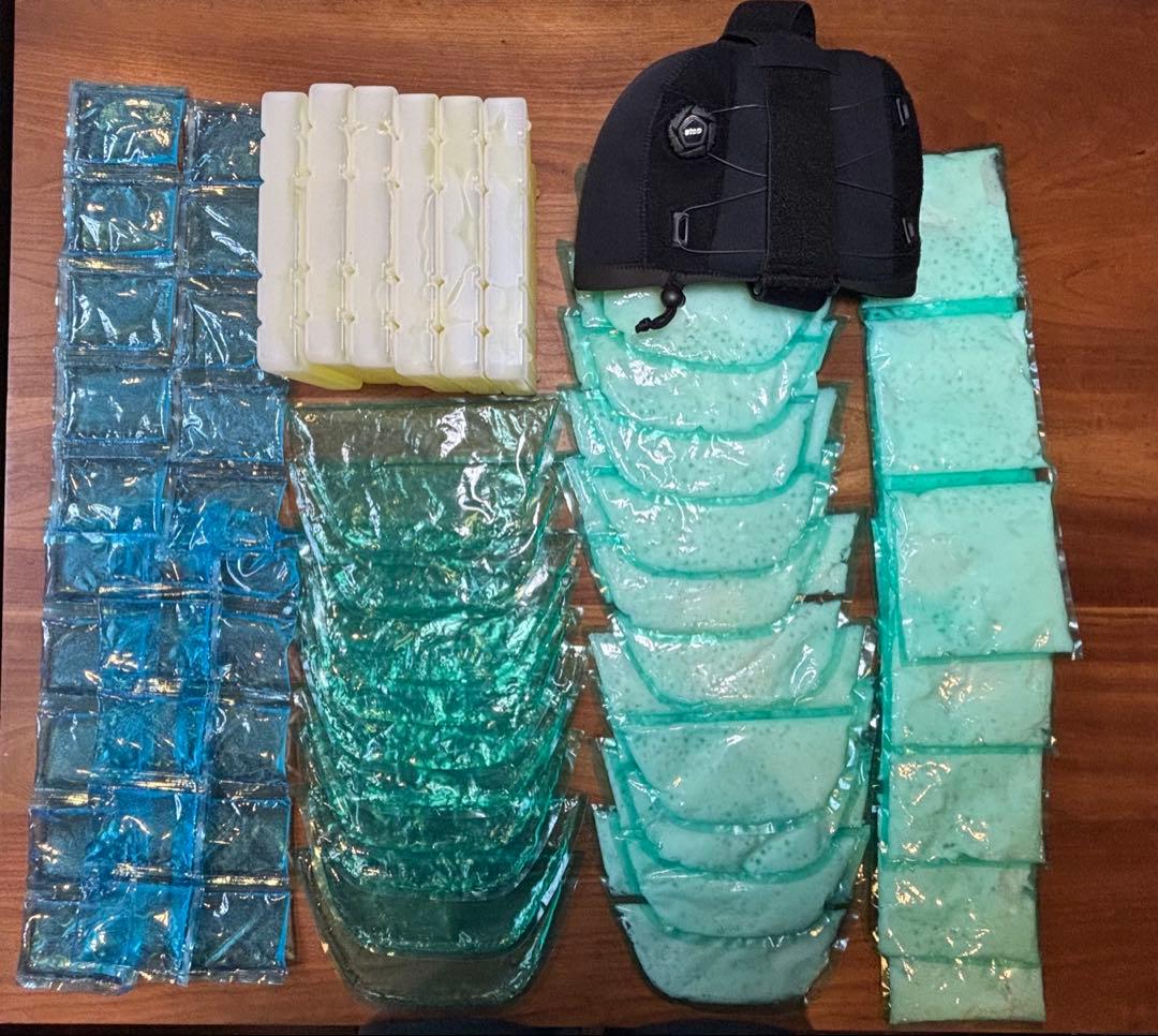 愛帽　頭皮冷却　アイスジャパン　5時間分➕指先用ミトン