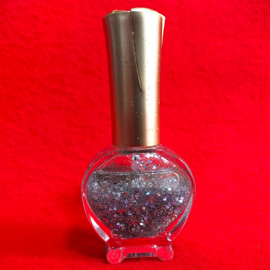 【ご希望の1200際円に変更】ネイル3点／シルバーラメ・レブロンクリームネール