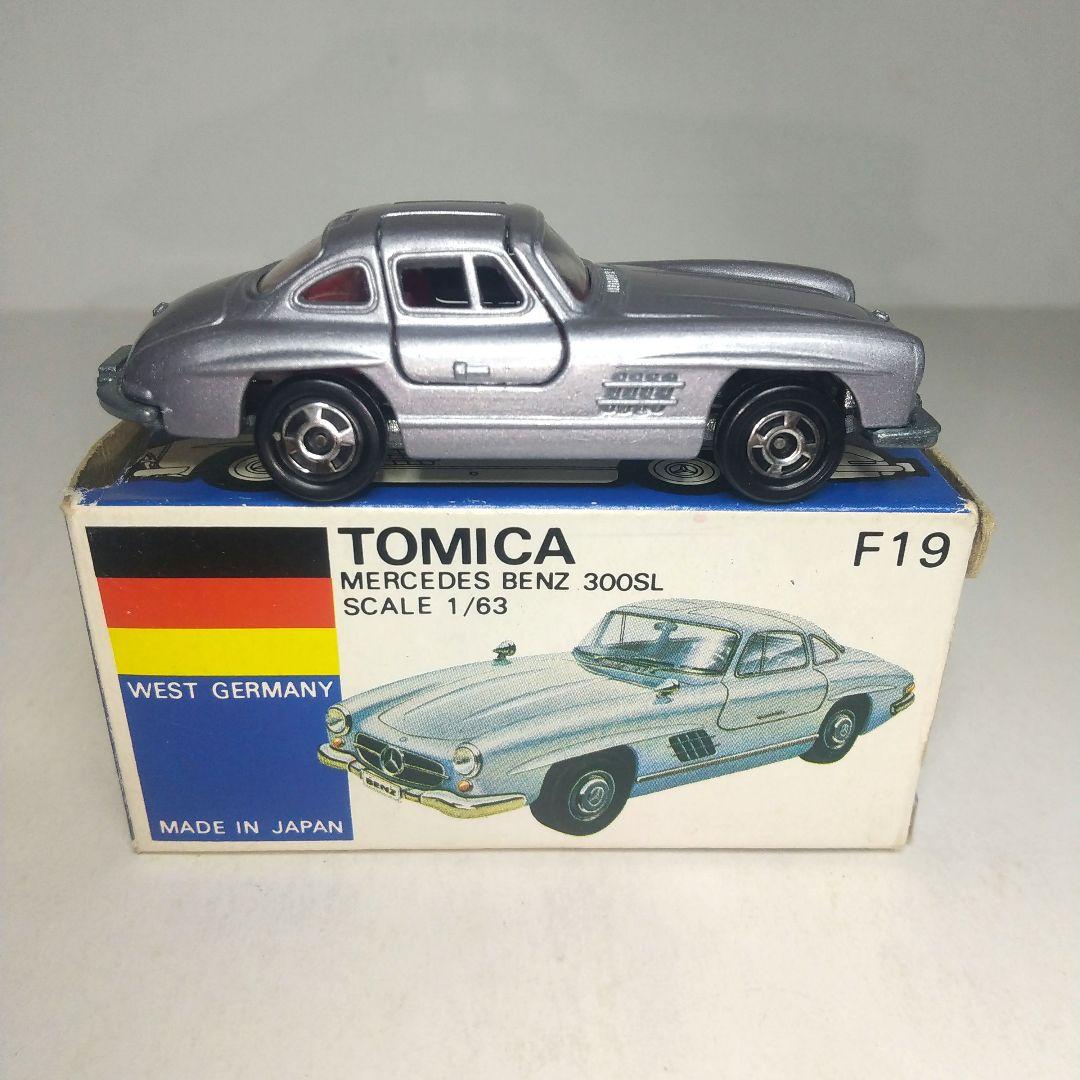 (3694)トミカ 青箱 日本製 メルセデス ベンツ 無塗装ほか 2台セット