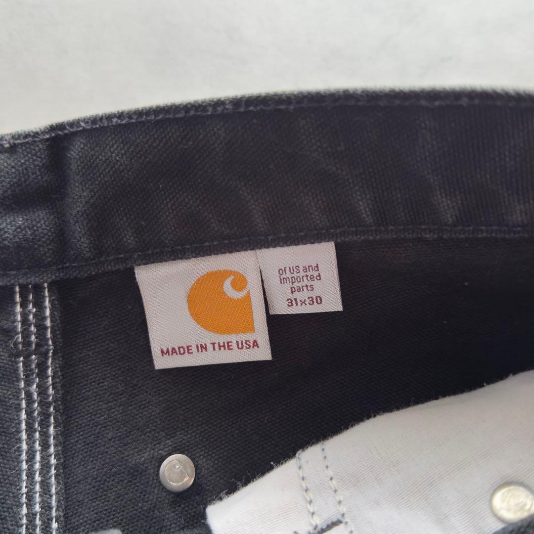 Carhartt カーハート ダブルニー ブラック ペインターワーク パンツ
