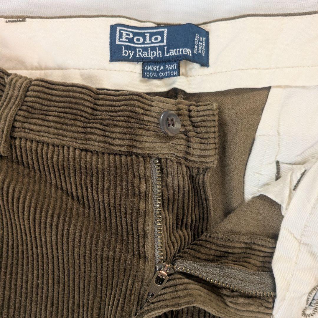 ポロ ラルフローレン　コーデュロイパンツ　w34　コーズ　ANDREW PANT