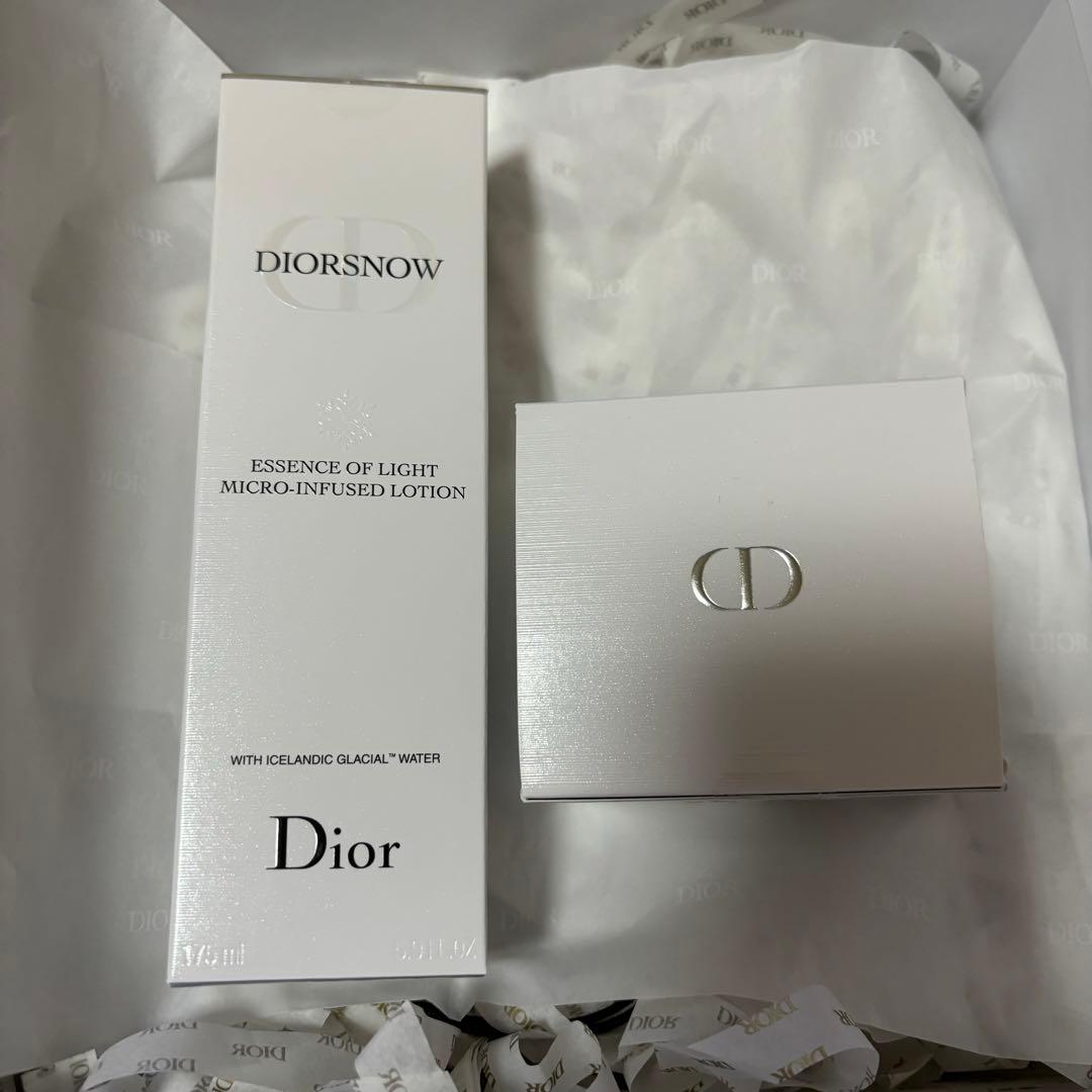 ショッパー ボックス付き Dior 化粧水 クリームセット