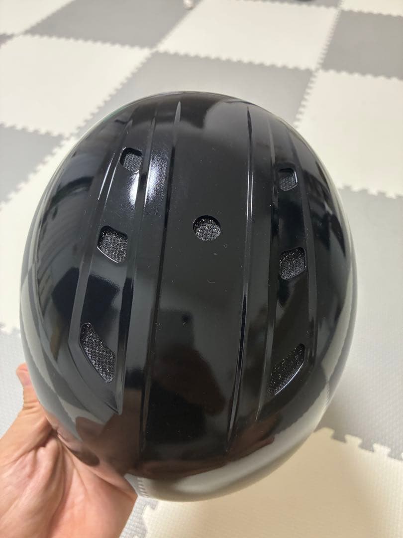 キャッチャー　ヘルメット　つば付き　ZETT J.S.B.B. 黒　Lサイズ