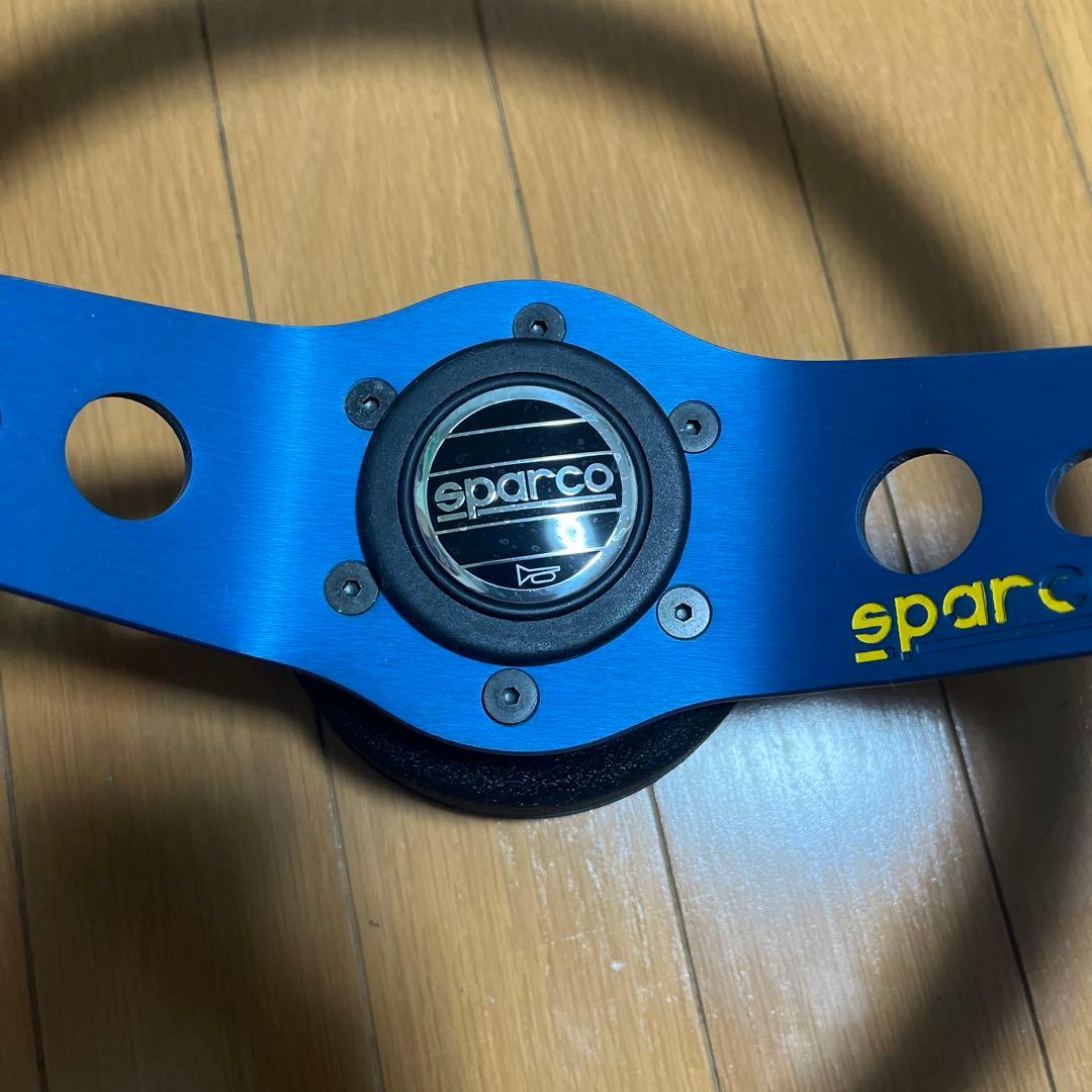 sparco ステアリングホイール 青