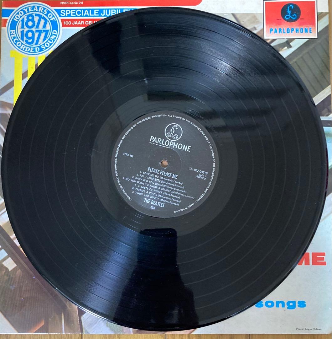 稀少オランダStereo独自マト高音質PPMビートルズBeatlesレコード